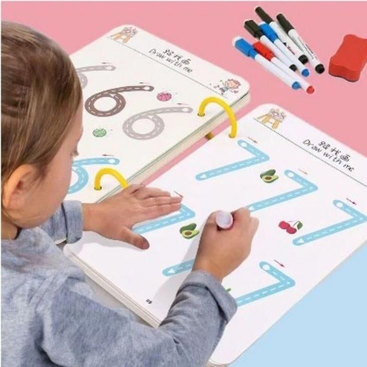 Pen Control Training Exercise Hand Control Book