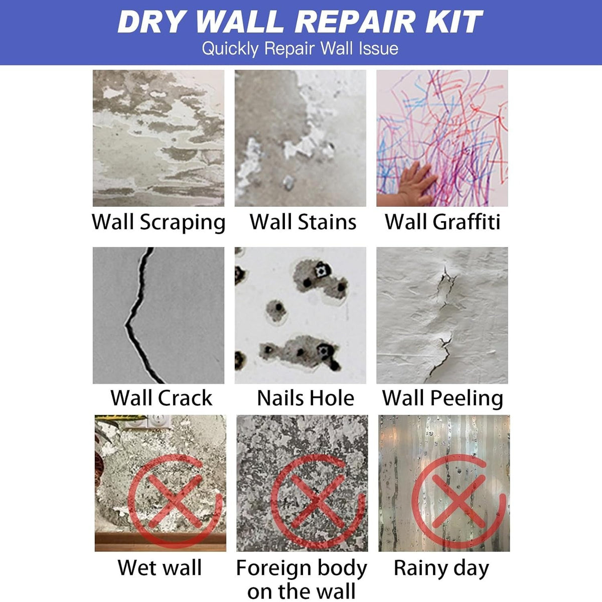 Wall Repair Paste(Pack of 2)
