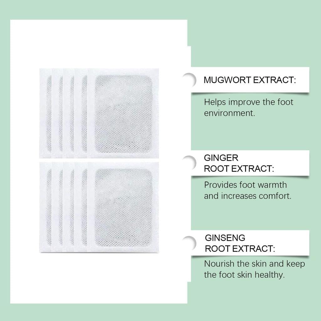 Ognest Premium Detox Foot Patches (Pack of 20) BUY 10 GET 10 FREE