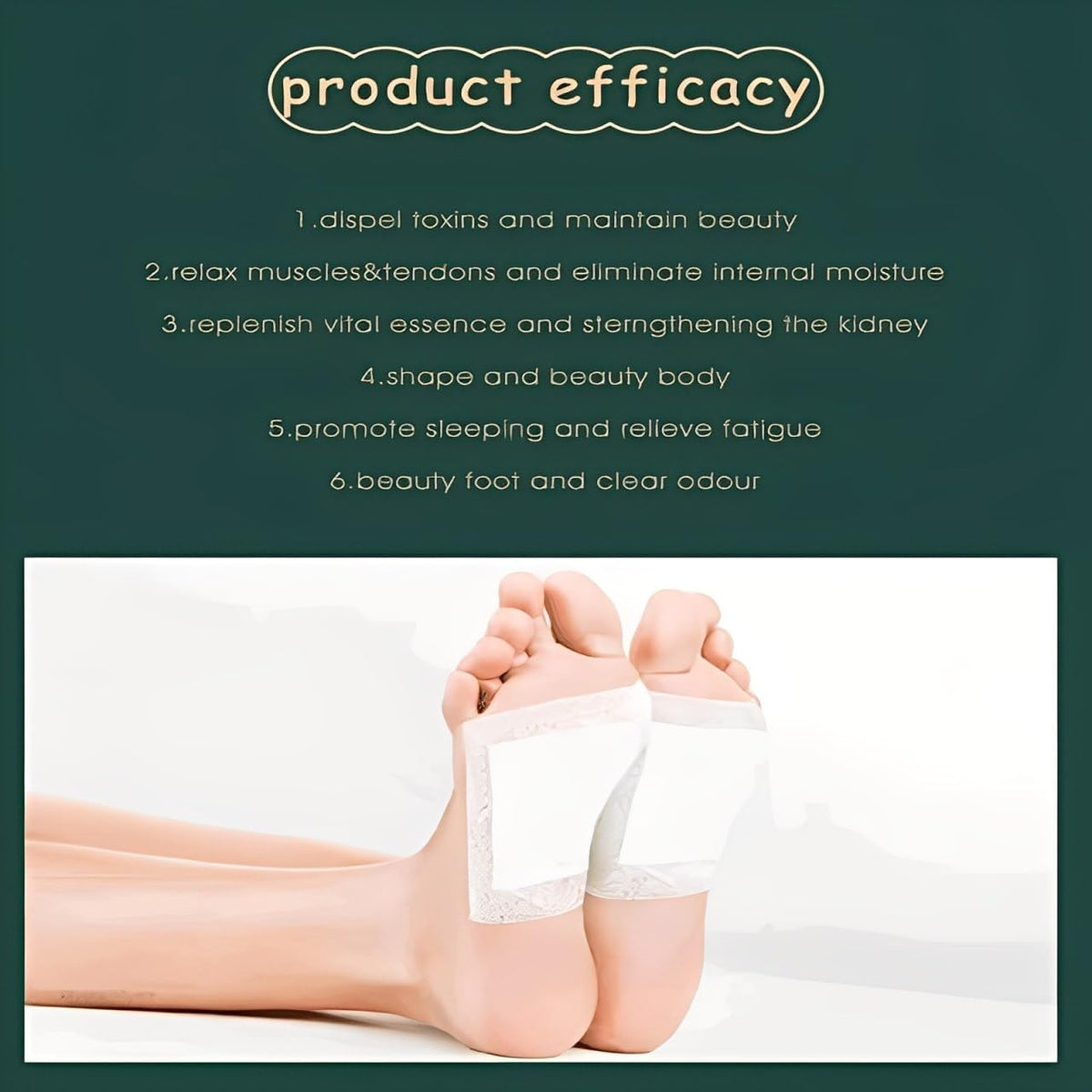 Ognest Premium Detox Foot Patches (Pack of 20) BUY 10 GET 10 FREE