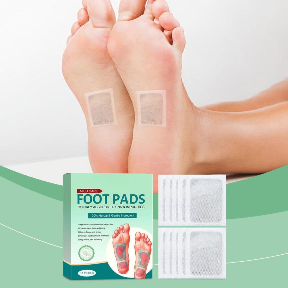 Ognest Premium Detox Foot Patches (Pack of 20) BUY 10 GET 10 FREE